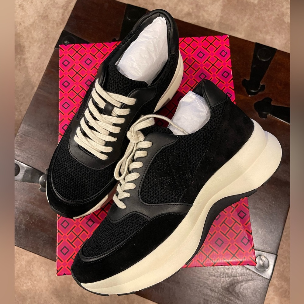 Tory Burch - Kick Trainer New Remember Str/Tela-Mesh